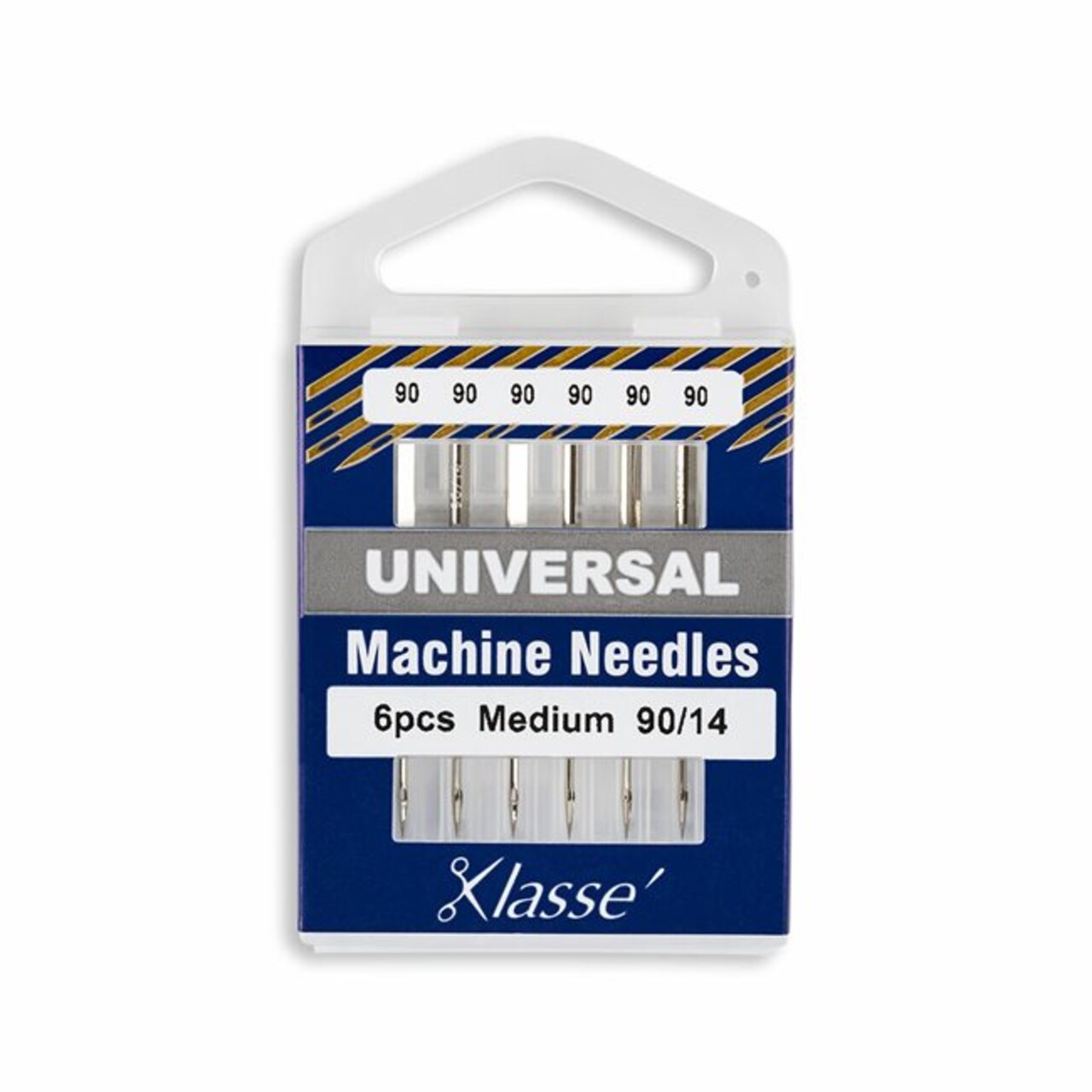 KLASSÉ® -- Universal -- 90/14 -- Home Sewing Machine Needles (130/705 H)